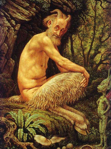 Johfra_Zelfportret_als_faun_1985