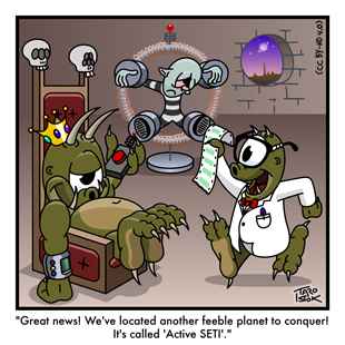 Active SETI
