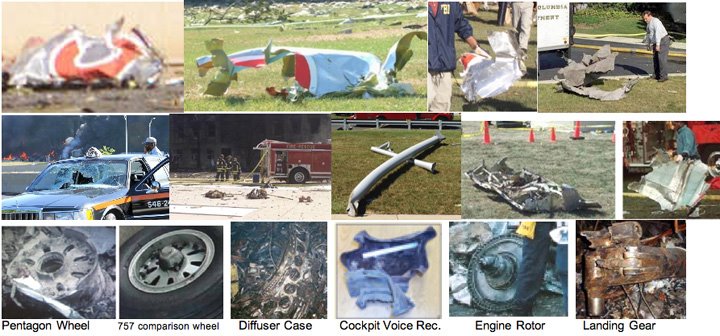 Pentagon debris